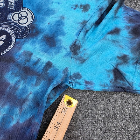 Liquid Blue Led Zeppelin Electric Magic Tie Dye T-Shirt Empire Pool Wembley - Picture 5 of 6